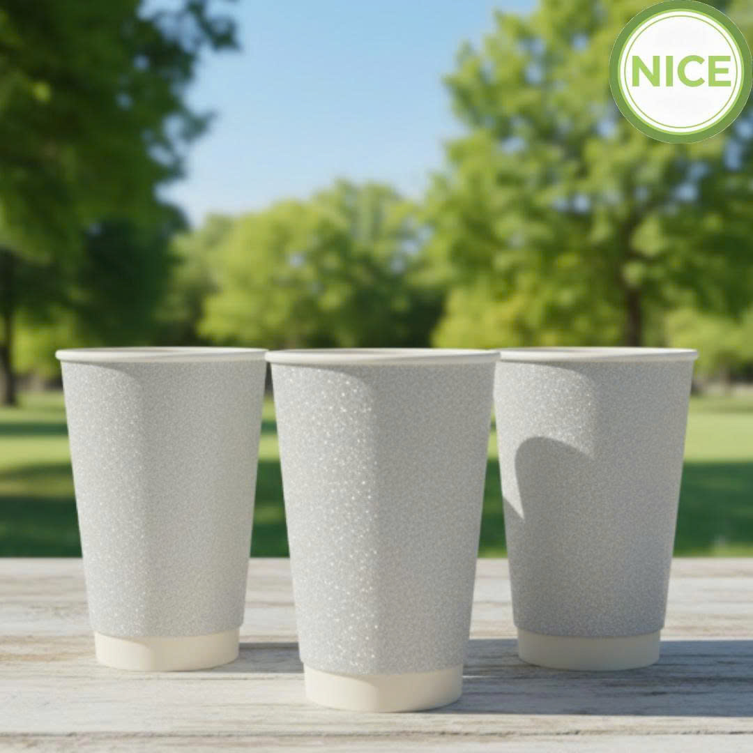 Ly giấy kim tuyến 2 lớp