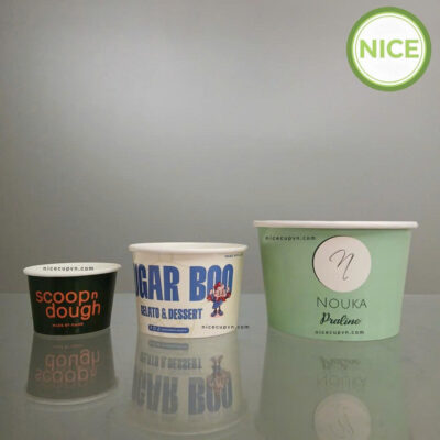 Tô giấy đựng kem