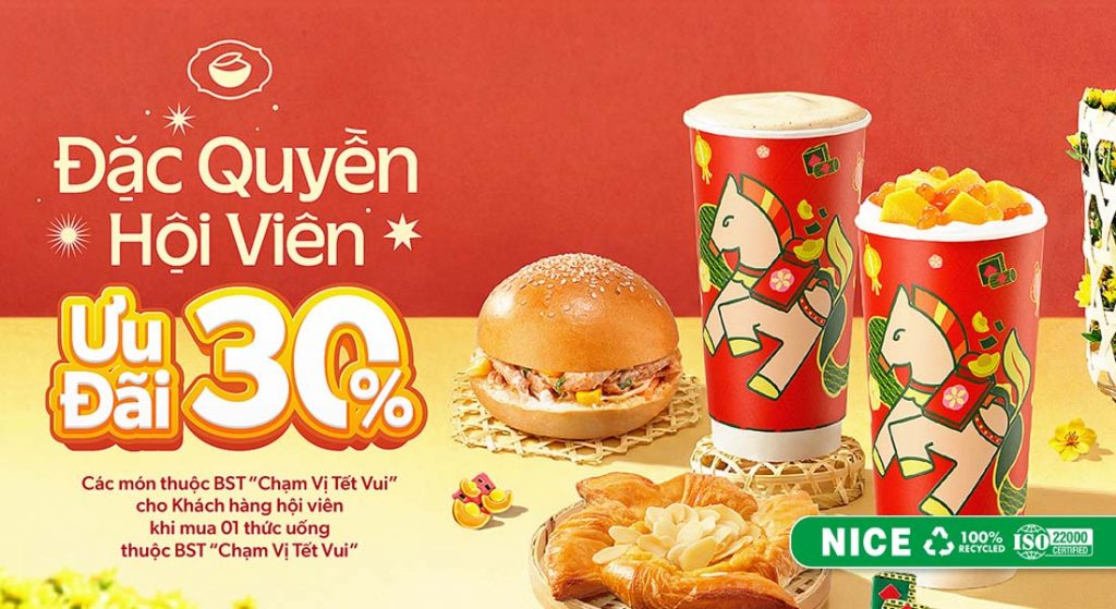 Ly giay TET 2026 Phuc Long