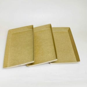 Mẫu dĩa giấy chữ nhật