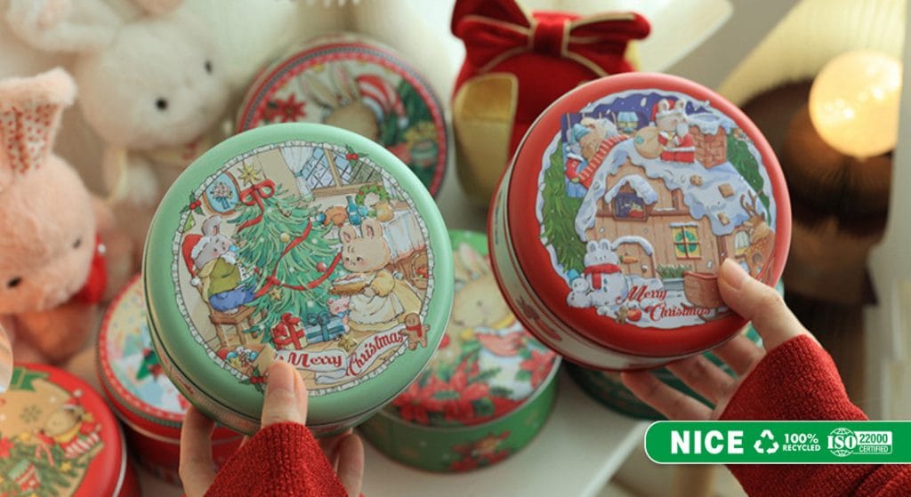 Hộp Thiếc Tròn Cao Cấp: Giải Pháp Bao Bì Hoàn Hảo Nâng Tầm Giá Trị Thương Hiệu 1 Hop thiec tron