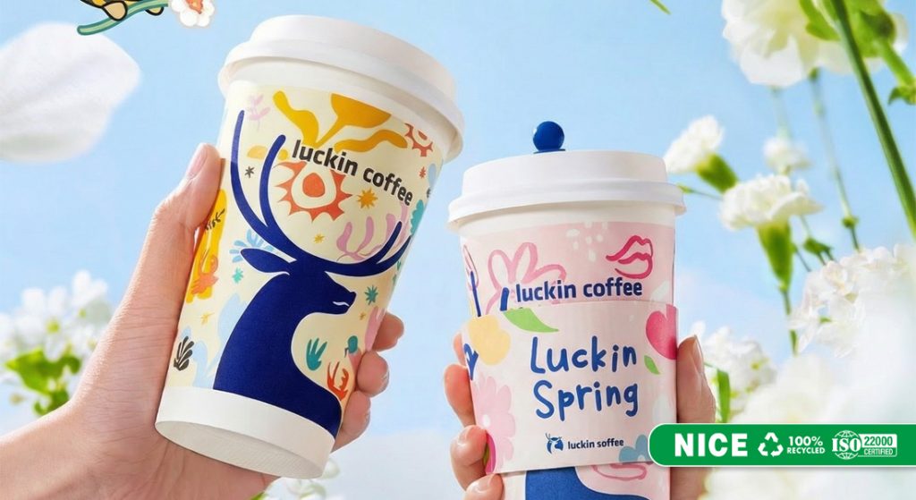 BẮT KỊP XU HƯỚNG LY GIẤY 2026 CÙNG NICE INTERNATIONAL 1 Ly giay in logo