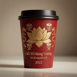 Minh họa ly giấy 2022