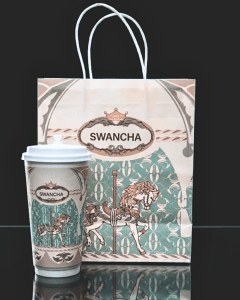 Ly giấy và túi giấy của Nice