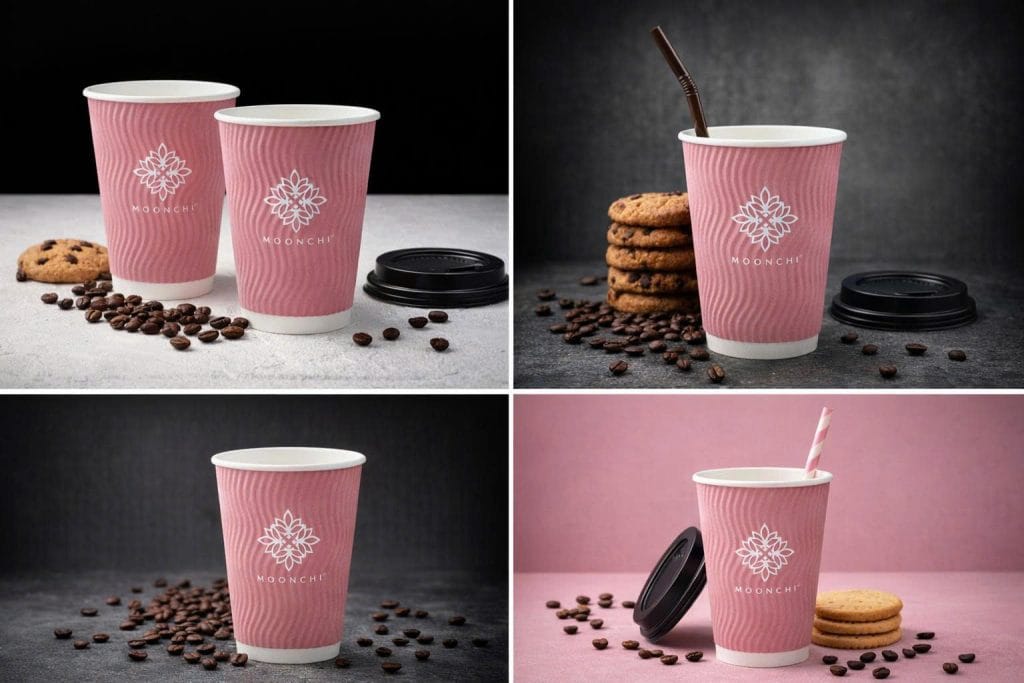 Ly giấy gơn sóng chữ S