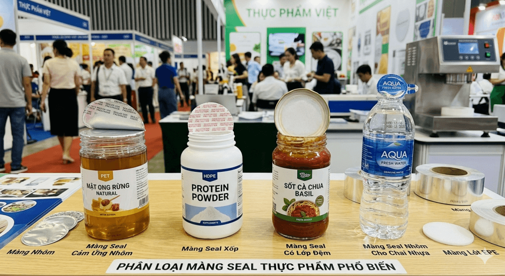Các loại màng seal được dùng phổ biến trong ngành thực phẩm