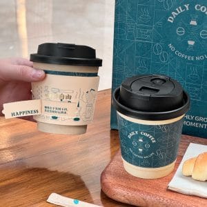 Mẫu ly giấy truyền thông điệp