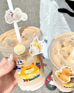 Mẫu Sticker linh vật 