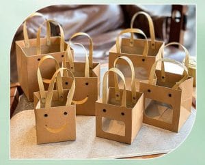 Túi Giấy Có Cửa Sổ: Nâng Tầm Thương Hiệu, Kiến Tạo Giá Trị Bền Vững 2 Túi giấy có cửa sổ