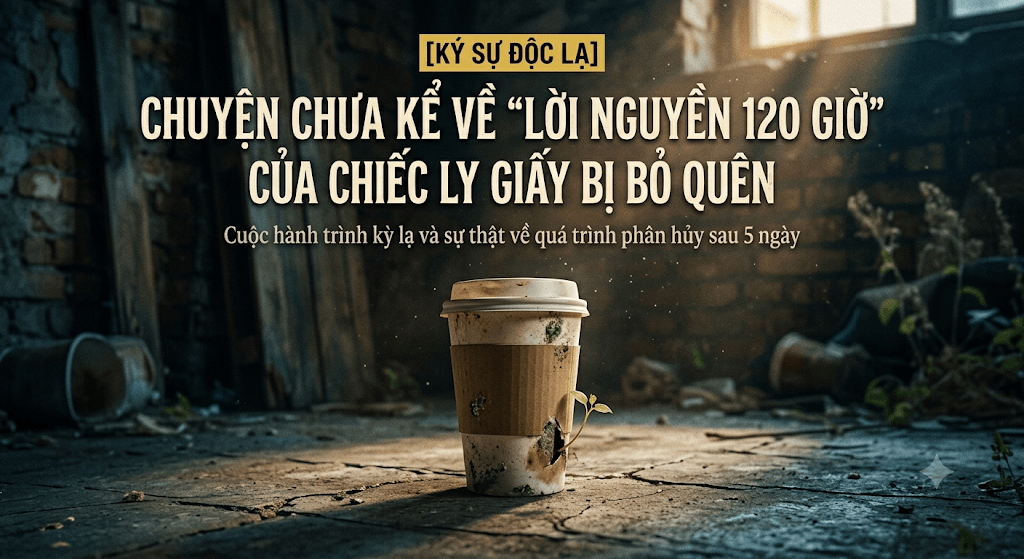 Chuyện Chưa Kể Về "Lời Nguyền 120 Giờ" Của Chiếc Ly Giấy Bị Bỏ Quên 1 2