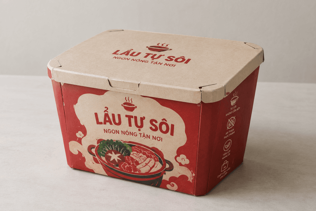 Hộp lẩu tự sôi – Bao bì tiện lợi cho mô hình đồ ăn mang đi? 1 205a3725 8243 4498 9a58 dced7392233a